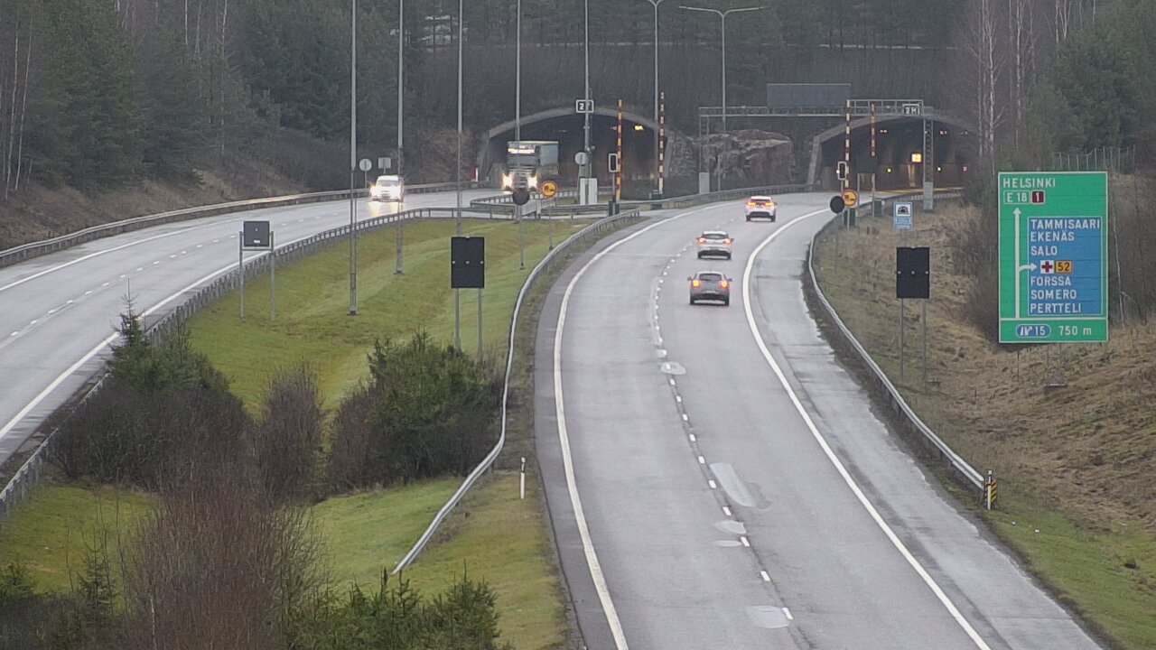 Weather Camera Image Road 1 Salo, Isokylä, Salo, Varsinais-Suomi