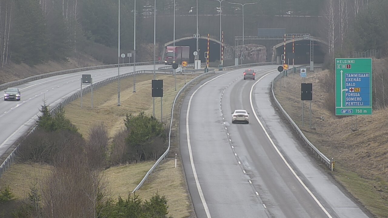 Weather Camera Image Road 1 Salo, Isokylä, Salo, Varsinais-Suomi