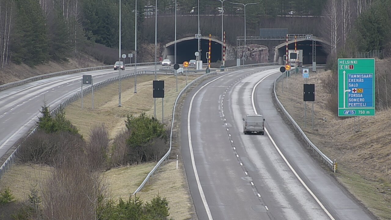 Weather Camera Image Road 1 Salo, Isokylä, Salo, Varsinais-Suomi