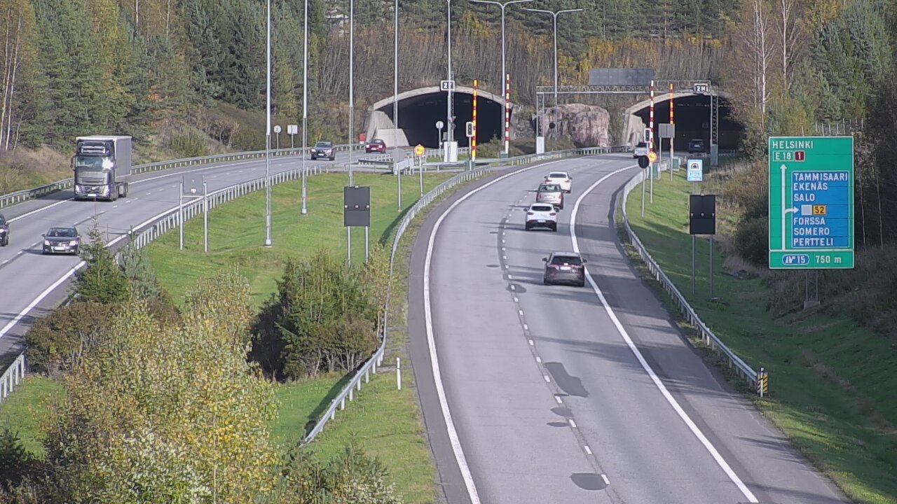Weather Camera Image Road 1 Salo, Isokylä, Salo, Varsinais-Suomi