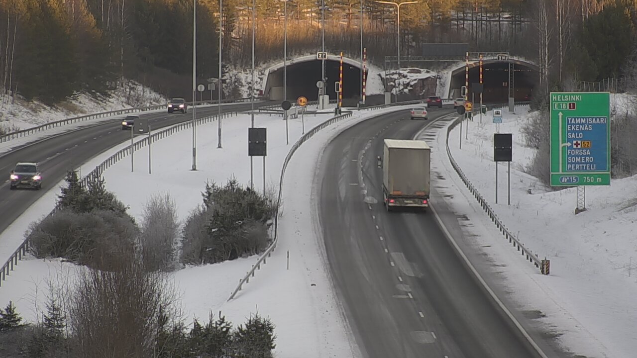 Weather Camera Image Road 1 Salo, Isokylä, Salo, Varsinais-Suomi