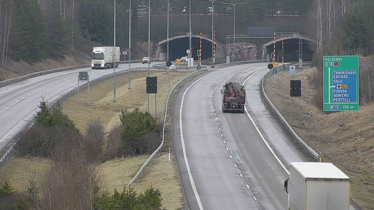 Weather Camera Image Road 1 Salo, Isokylä, Salo, Varsinais-Suomi
