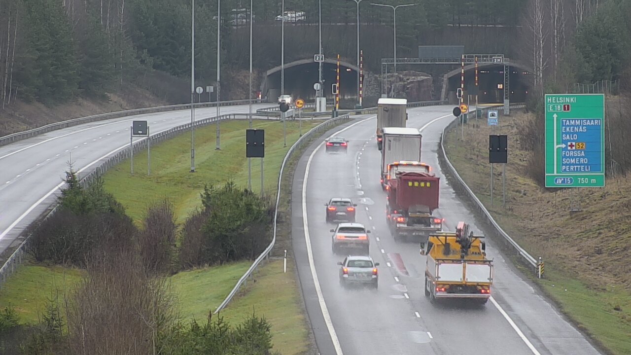 Weather Camera Image Road 1 Salo, Isokylä, Salo, Varsinais-Suomi