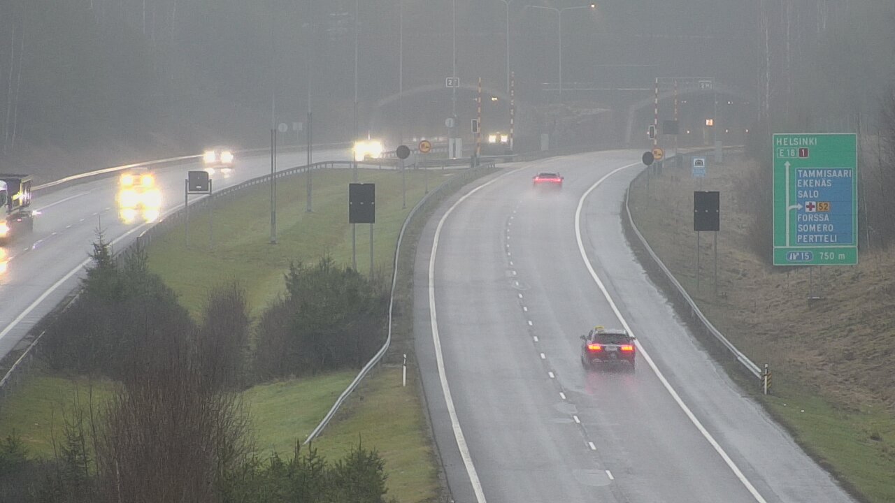 Weather Camera Image Road 1 Salo, Isokylä, Salo, Varsinais-Suomi