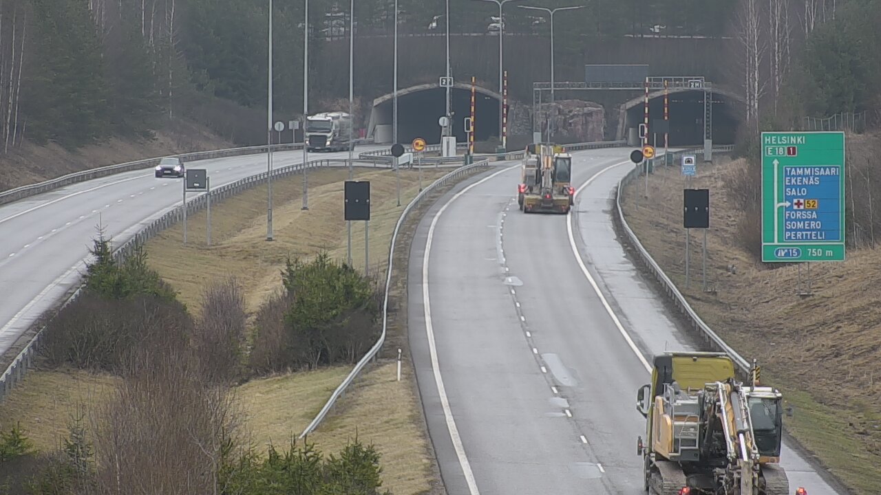 Weather Camera Image Road 1 Salo, Isokylä, Salo, Varsinais-Suomi