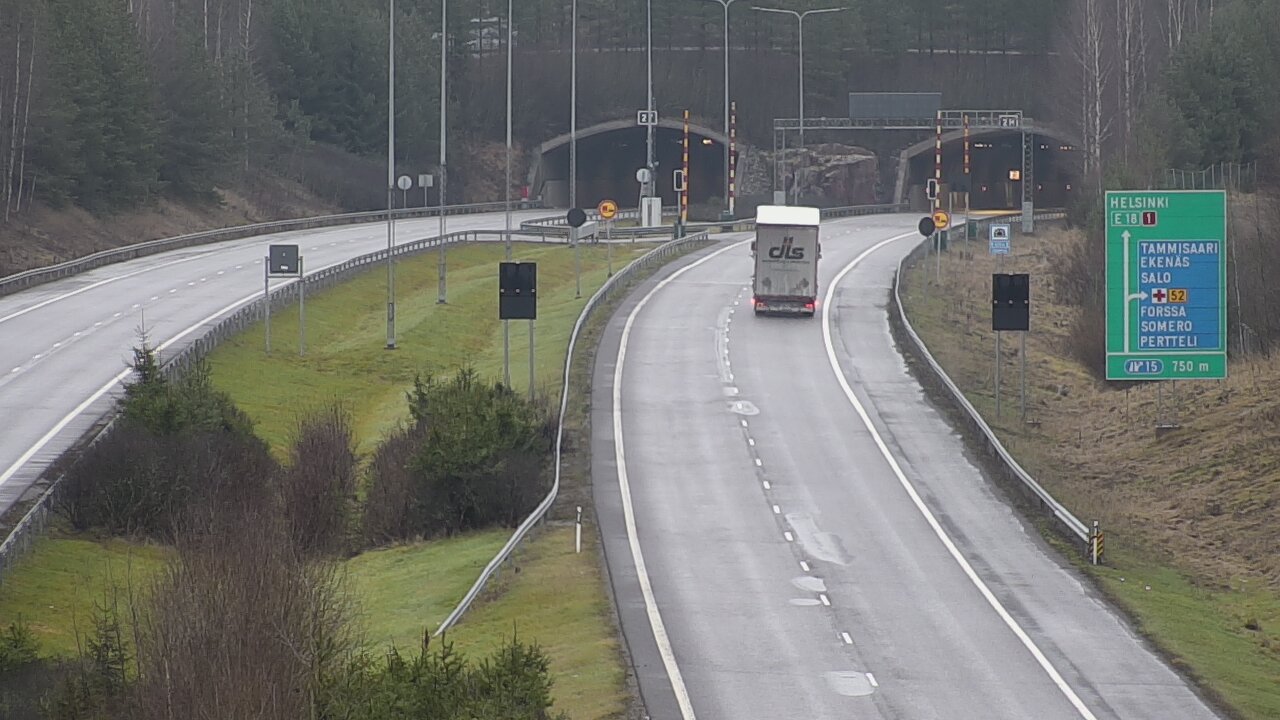 Weather Camera Image Road 1 Salo, Isokylä, Salo, Varsinais-Suomi