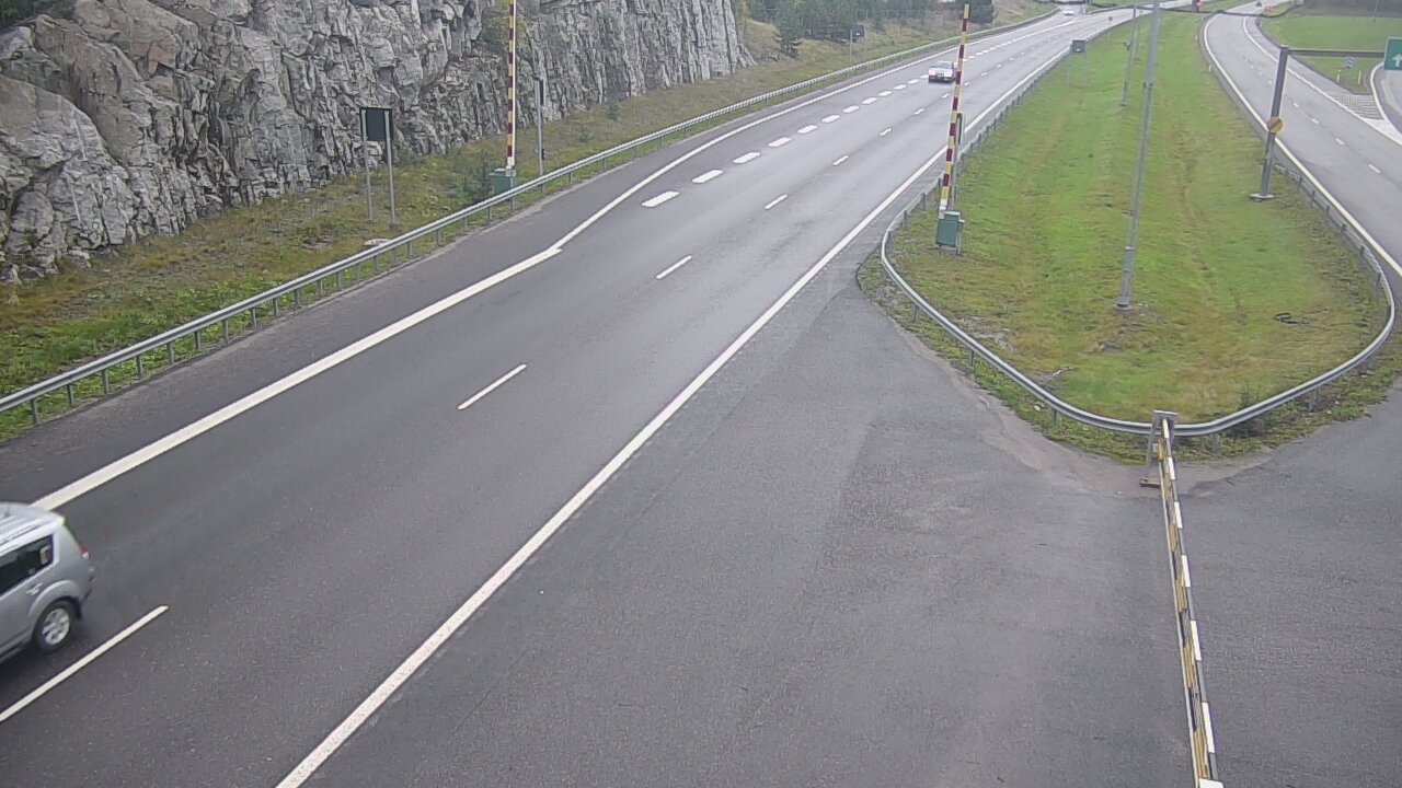 Kelikamerat Kuva Tie 1 Salo, Isokylän tunneli, puomi itä, Salo, Varsinais-Suomi