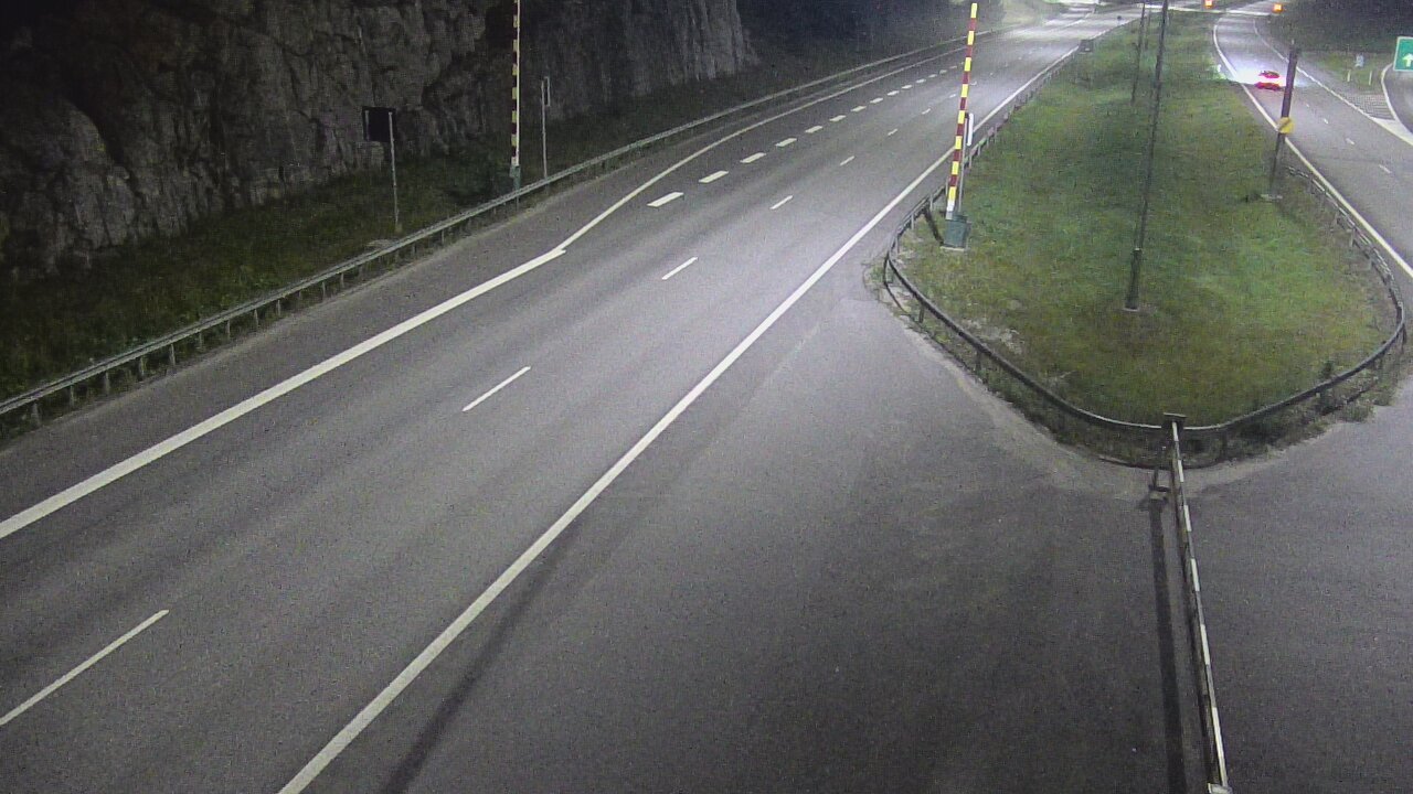 Kelikamerat Kuva Tie 1 Salo, Isokylän tunneli, puomi itä, Salo, Varsinais-Suomi