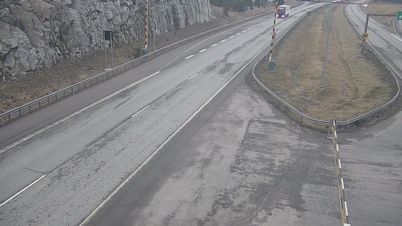 Weather Camera Image Road 1 Salo, Isokylä tunneli, boom east, Salo, Varsinais-Suomi
