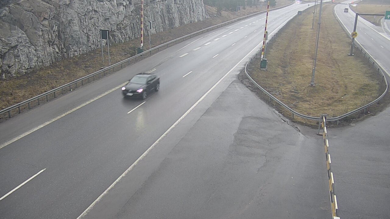 Weather Camera Image Road 1 Salo, Isokylä tunneli, boom east, Salo, Varsinais-Suomi