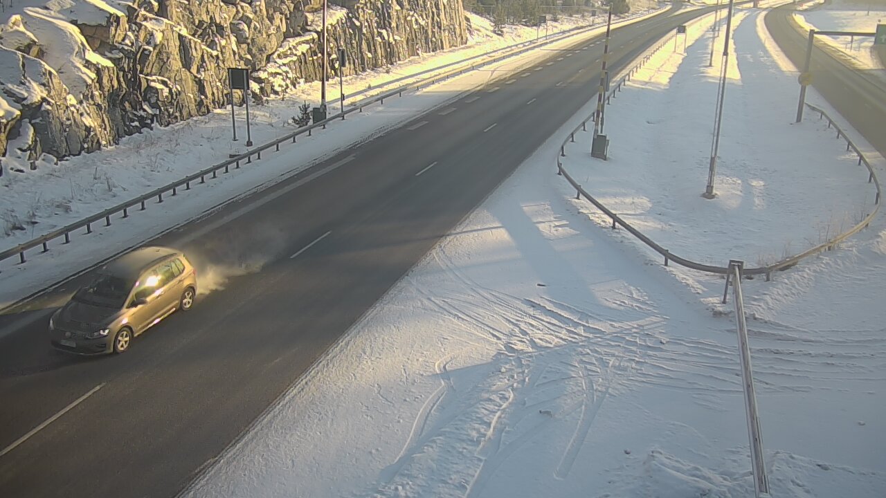 Weather Camera Image Road 1 Salo, Isokylä tunneli, boom east, Salo, Varsinais-Suomi