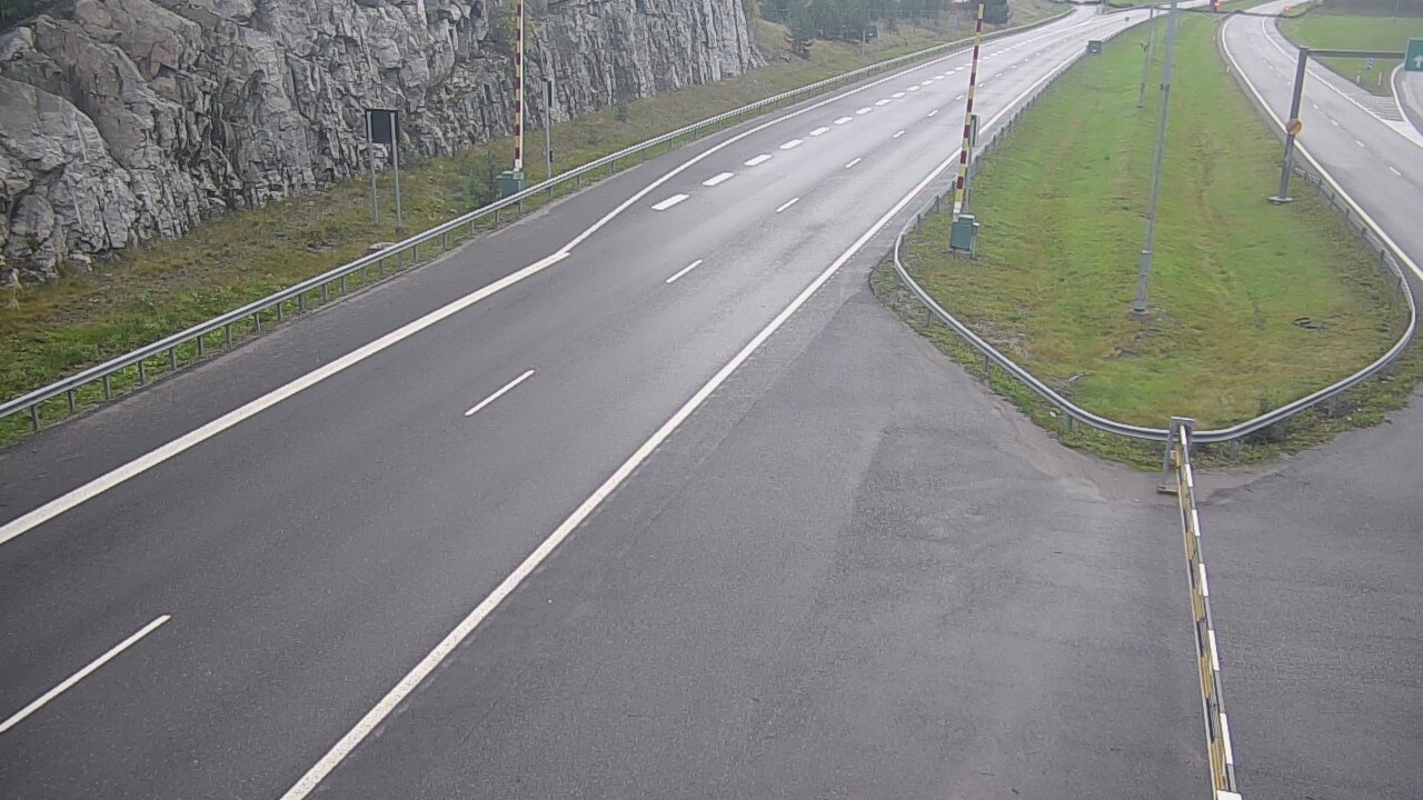 Kelikamerat Kuva Tie 1 Salo, Isokylän tunneli, puomi itä, Salo, Varsinais-Suomi