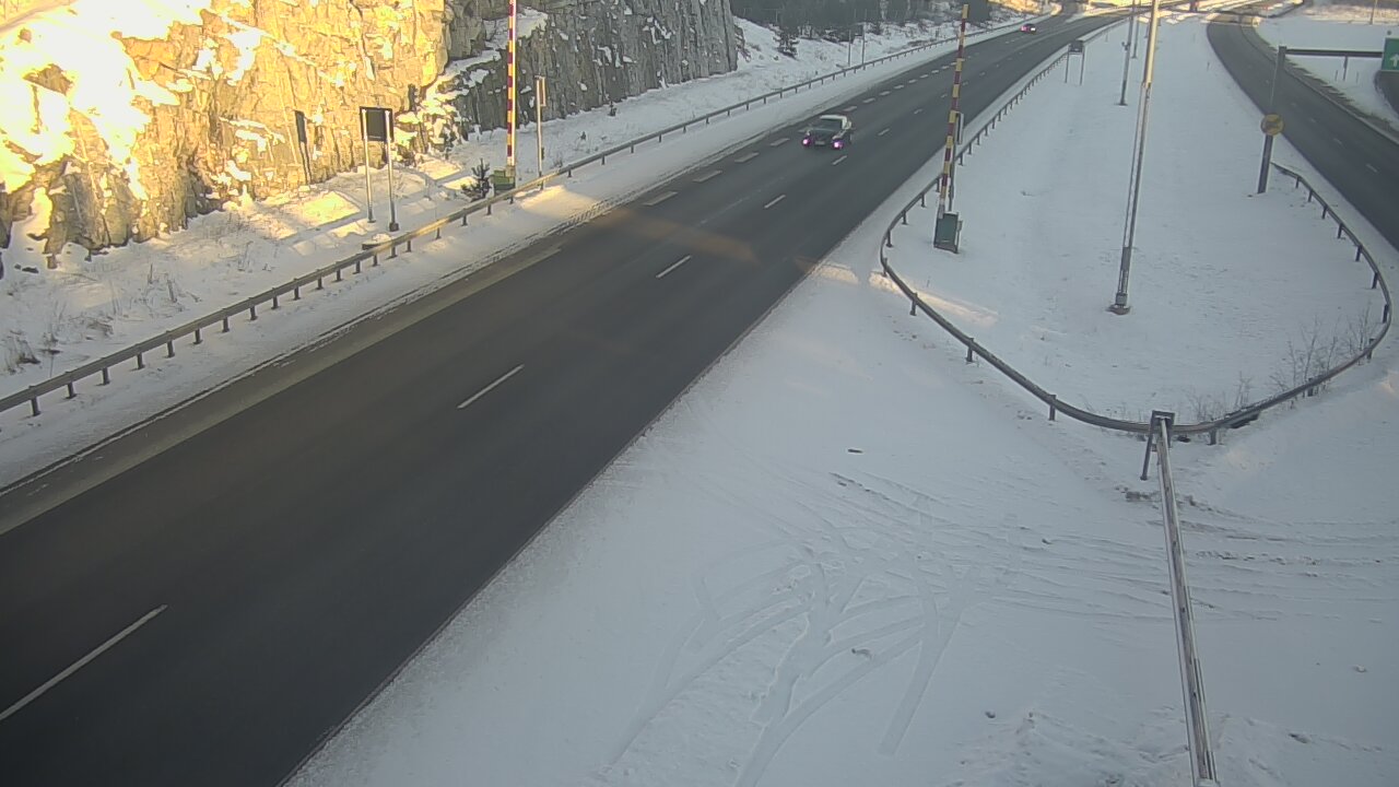 Weather Camera Image Road 1 Salo, Isokylä tunneli, boom east, Salo, Varsinais-Suomi