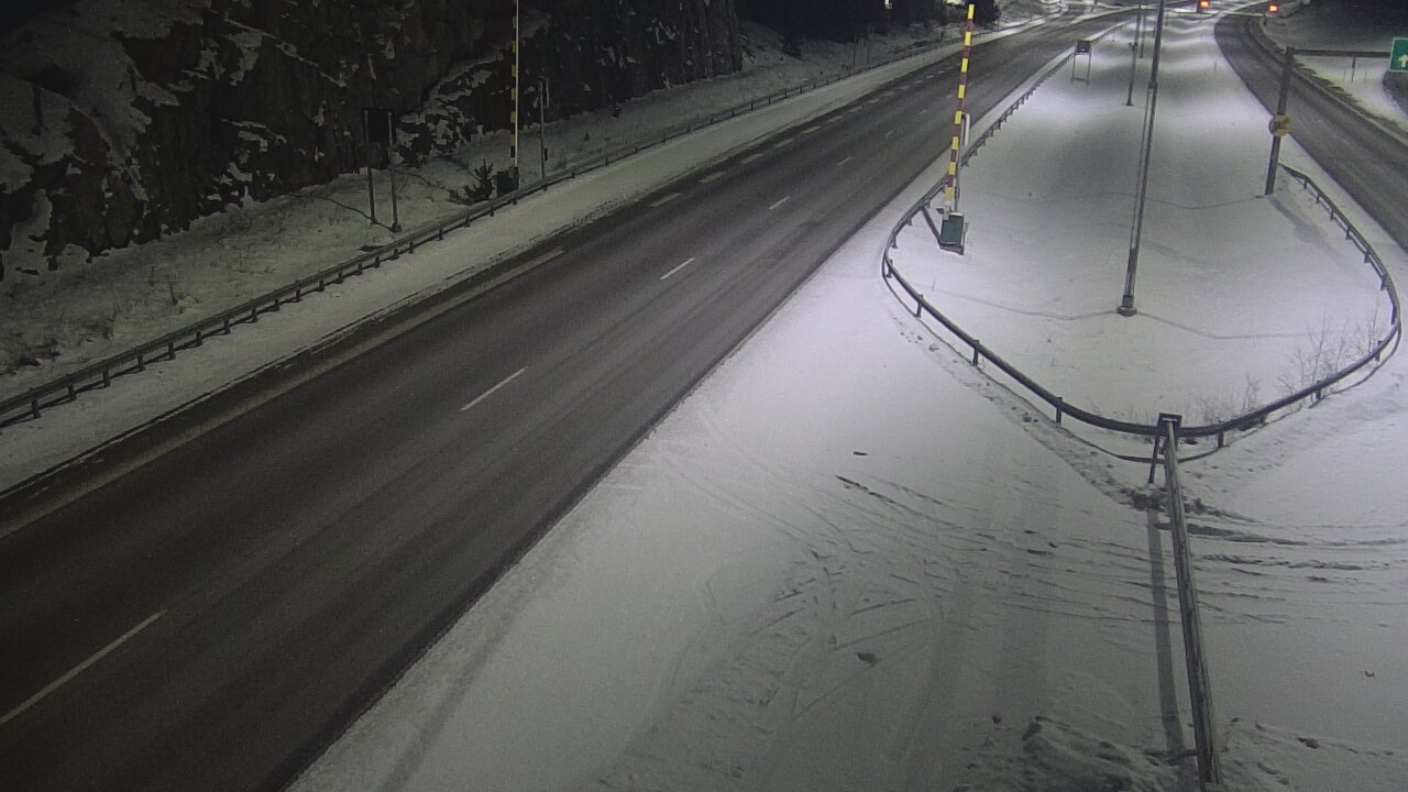 Kelikamerat Kuva Tie 1 Salo, Isokylän tunneli, puomi itä, Salo, Varsinais-Suomi