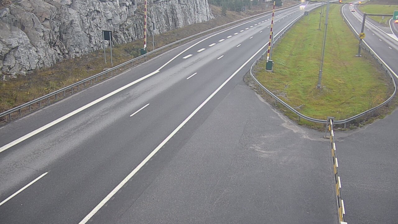 Kelikamerat Kuva Tie 1 Salo, Isokylän tunneli, puomi itä, Salo, Varsinais-Suomi