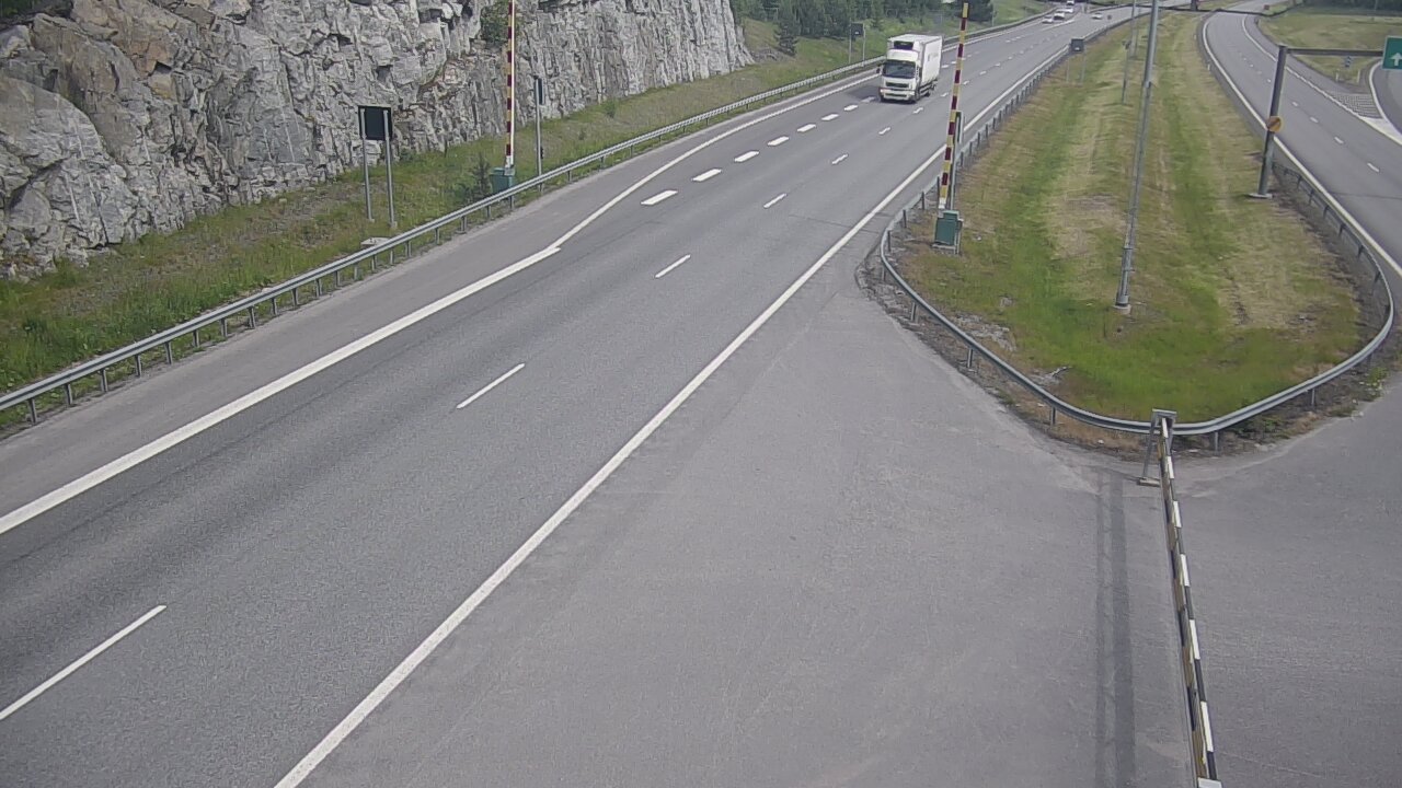 Weather Camera Image Väg 1 Salo, Isokylän tunneli, bom öst, Salo, Varsinais-Suomi