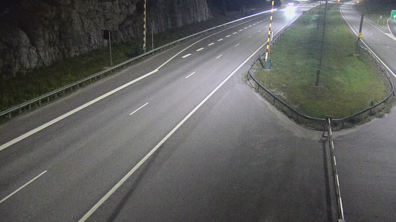 Kelikamerat Kuva Tie 1 Salo, Isokylän tunneli, puomi itä, Salo, Varsinais-Suomi