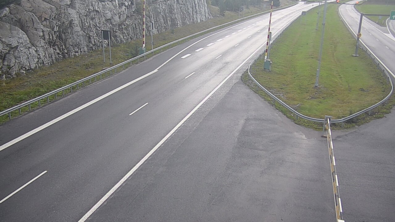 Kelikamerat Kuva Tie 1 Salo, Isokylän tunneli, puomi itä, Salo, Varsinais-Suomi