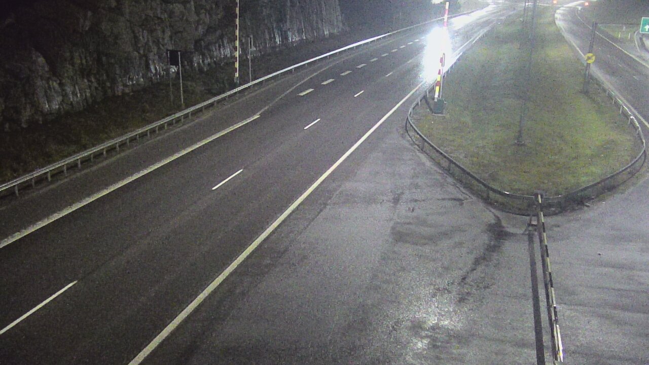 Weather Camera Image Väg 1 Salo, Isokylän tunneli, bom öst, Salo, Varsinais-Suomi