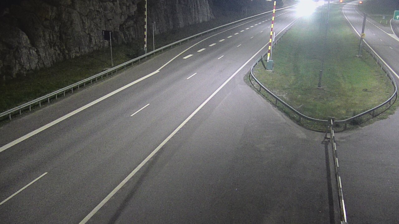 Kelikamerat Kuva Tie 1 Salo, Isokylän tunneli, puomi itä, Salo, Varsinais-Suomi