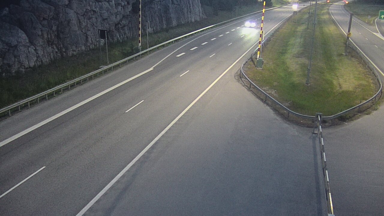 Kelikamerat Kuva Tie 1 Salo, Isokylän tunneli, puomi itä, Salo, Varsinais-Suomi