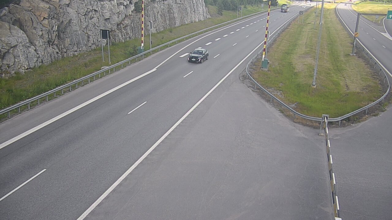 Weather Camera Image Väg 1 Salo, Isokylän tunneli, bom öst, Salo, Varsinais-Suomi