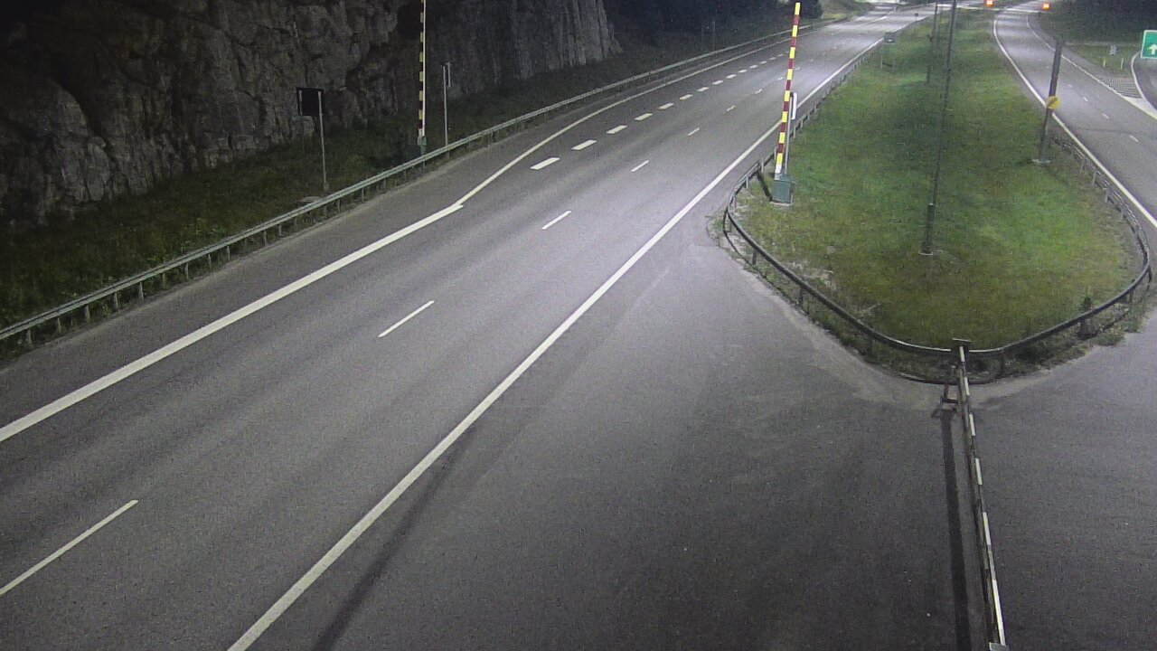 Kelikamerat Kuva Tie 1 Salo, Isokylän tunneli, puomi itä, Salo, Varsinais-Suomi