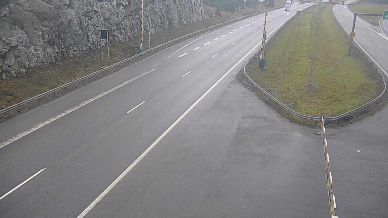 Weather Camera Image Väg 1 Salo, Isokylän tunneli, bom öst, Salo, Varsinais-Suomi
