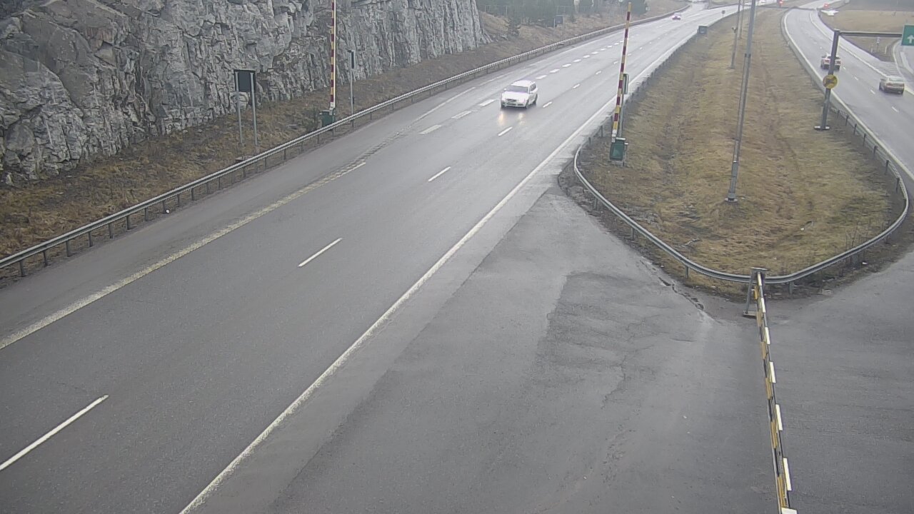 Weather Camera Image Road 1 Salo, Isokylä tunneli, boom east, Salo, Varsinais-Suomi