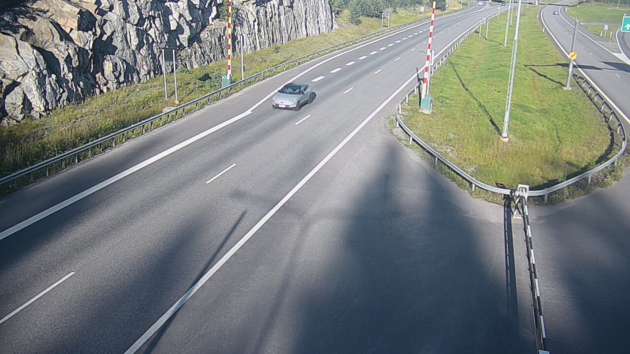Kelikamerat Kuva Tie 1 Salo, Isokylän tunneli, puomi itä, Salo, Varsinais-Suomi