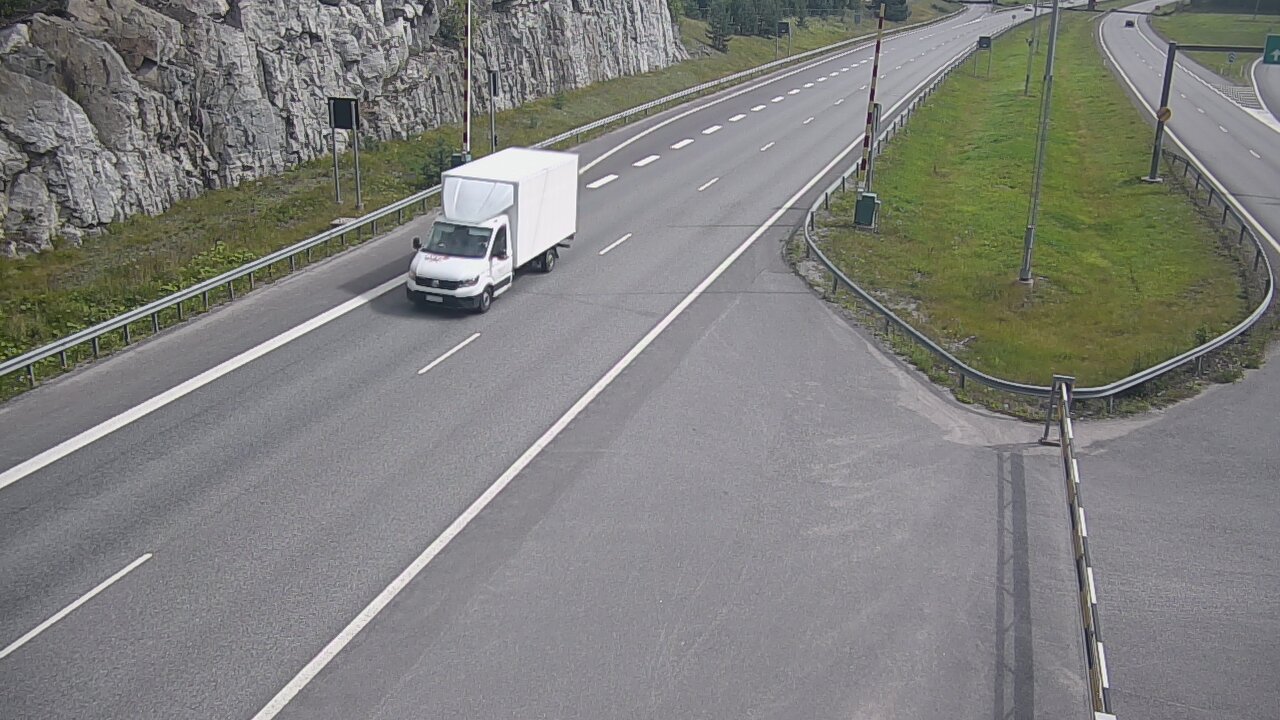 Kelikamerat Kuva Tie 1 Salo, Isokylän tunneli, puomi itä, Salo, Varsinais-Suomi