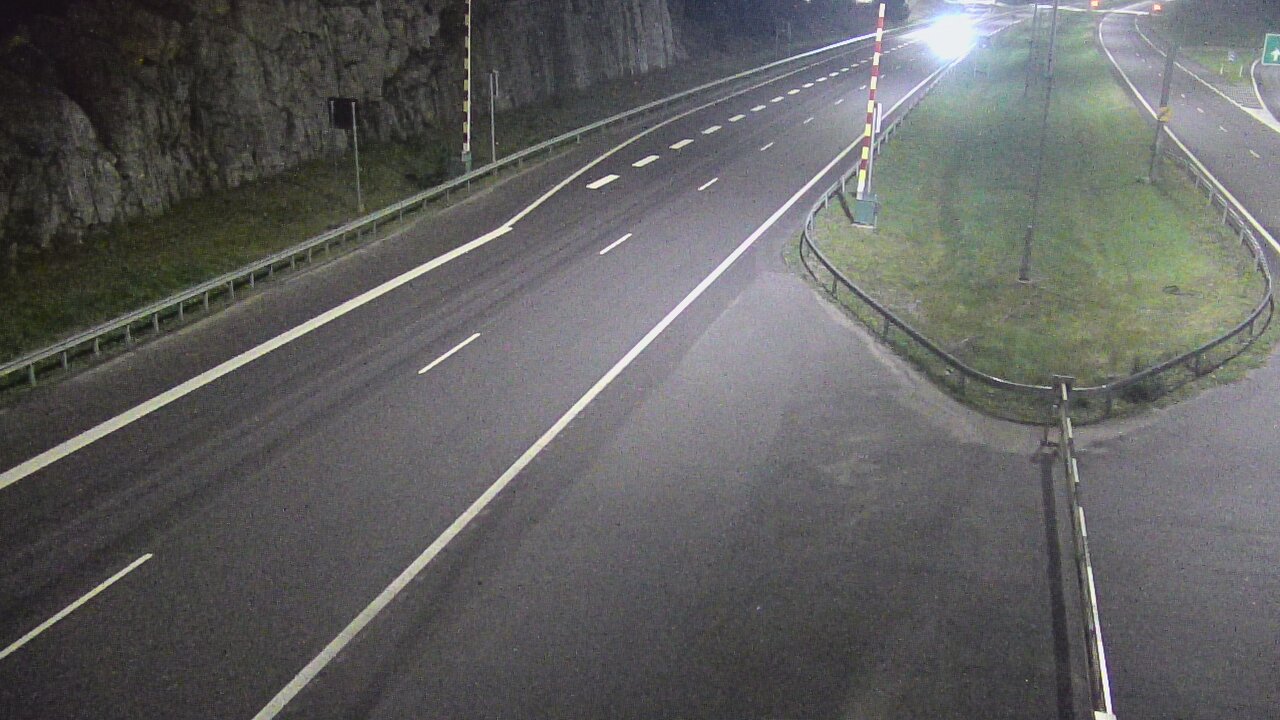 Kelikamerat Kuva Tie 1 Salo, Isokylän tunneli, puomi itä, Salo, Varsinais-Suomi