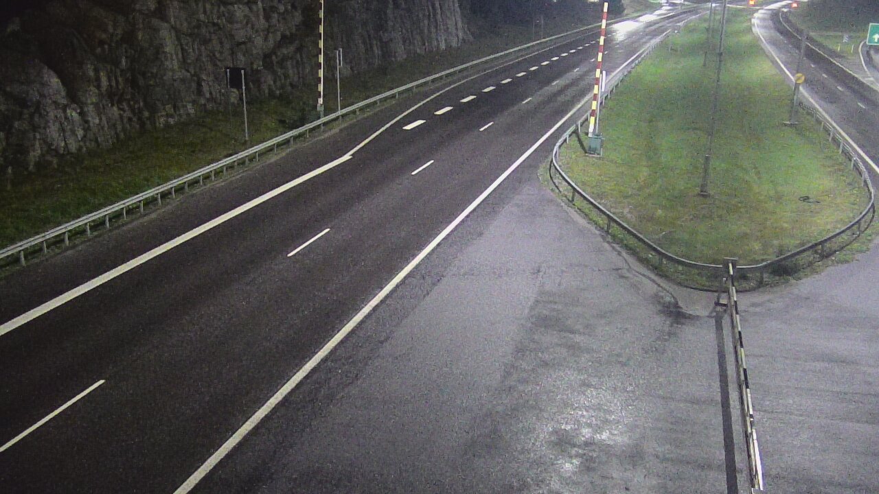 Kelikamerat Kuva Tie 1 Salo, Isokylän tunneli, puomi itä, Salo, Varsinais-Suomi