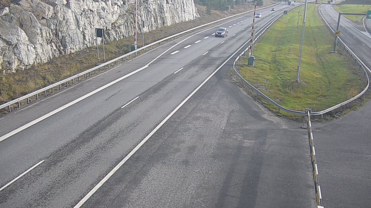 Kelikamerat Kuva Tie 1 Salo, Isokylän tunneli, puomi itä, Salo, Varsinais-Suomi