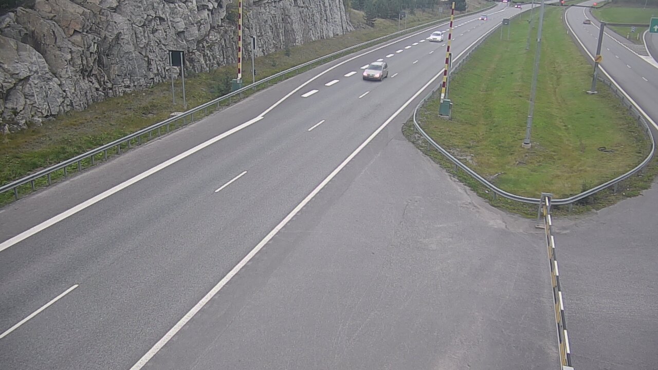 Kelikamerat Kuva Tie 1 Salo, Isokylän tunneli, puomi itä, Salo, Varsinais-Suomi