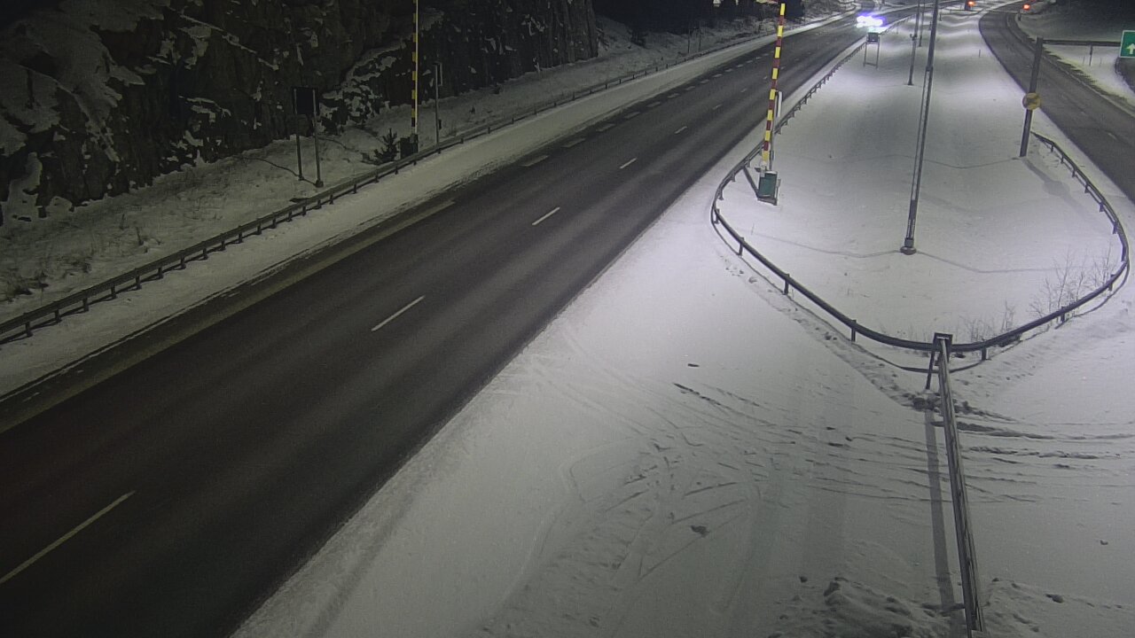 Kelikamerat Kuva Tie 1 Salo, Isokylän tunneli, puomi itä, Salo, Varsinais-Suomi