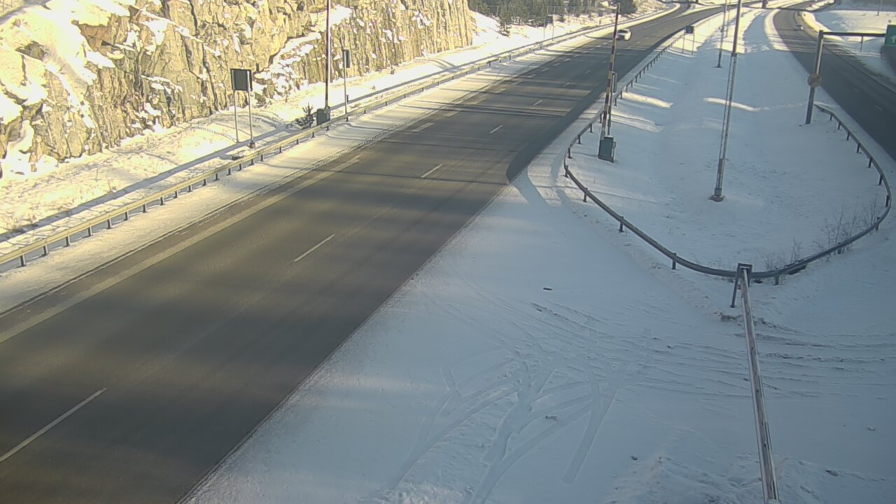 Weather Camera Image Road 1 Salo, Isokylä tunneli, boom east, Salo, Varsinais-Suomi