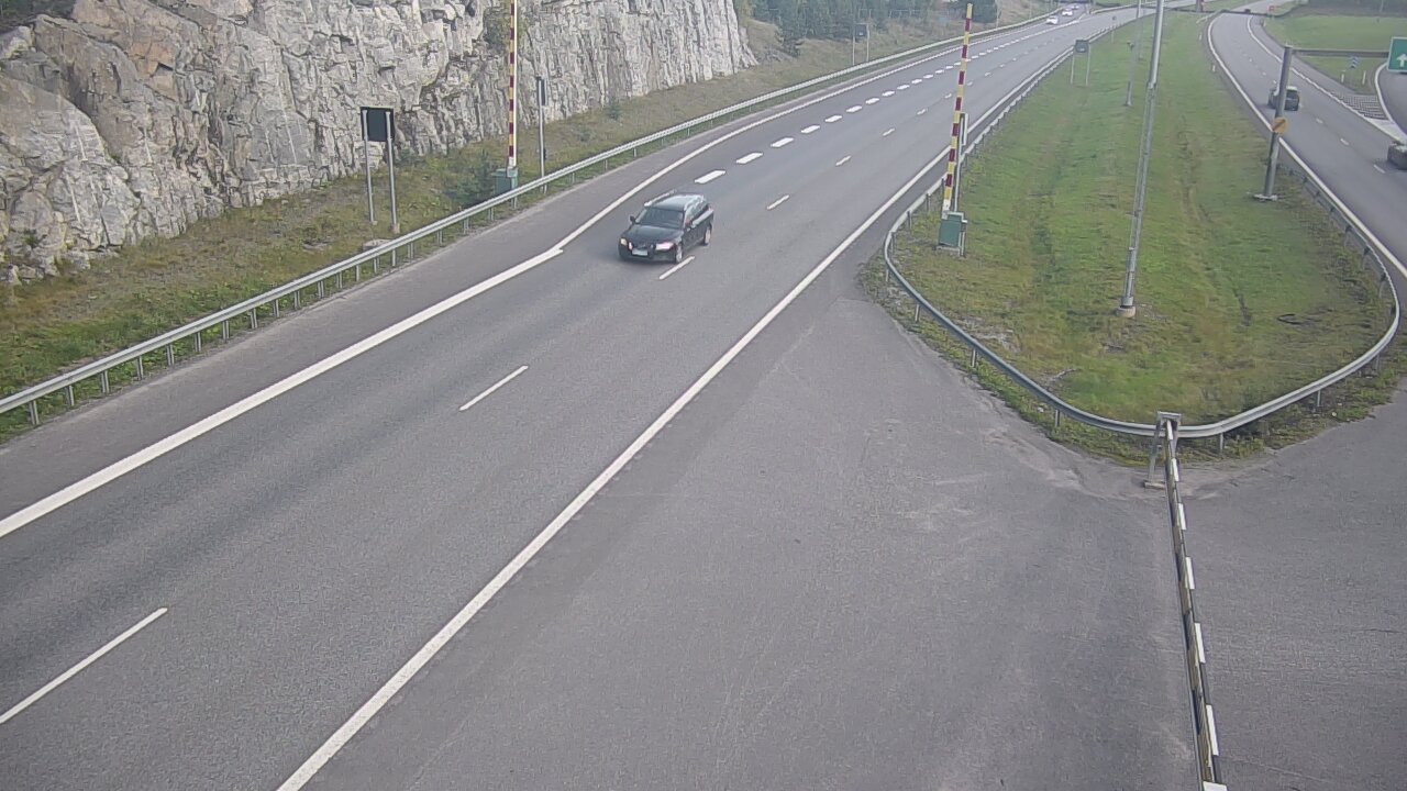 Weather Camera Image Road 1 Salo, Isokylä tunneli, boom east, Salo, Varsinais-Suomi