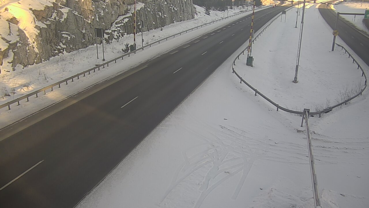 Weather Camera Image Road 1 Salo, Isokylä tunneli, boom east, Salo, Varsinais-Suomi