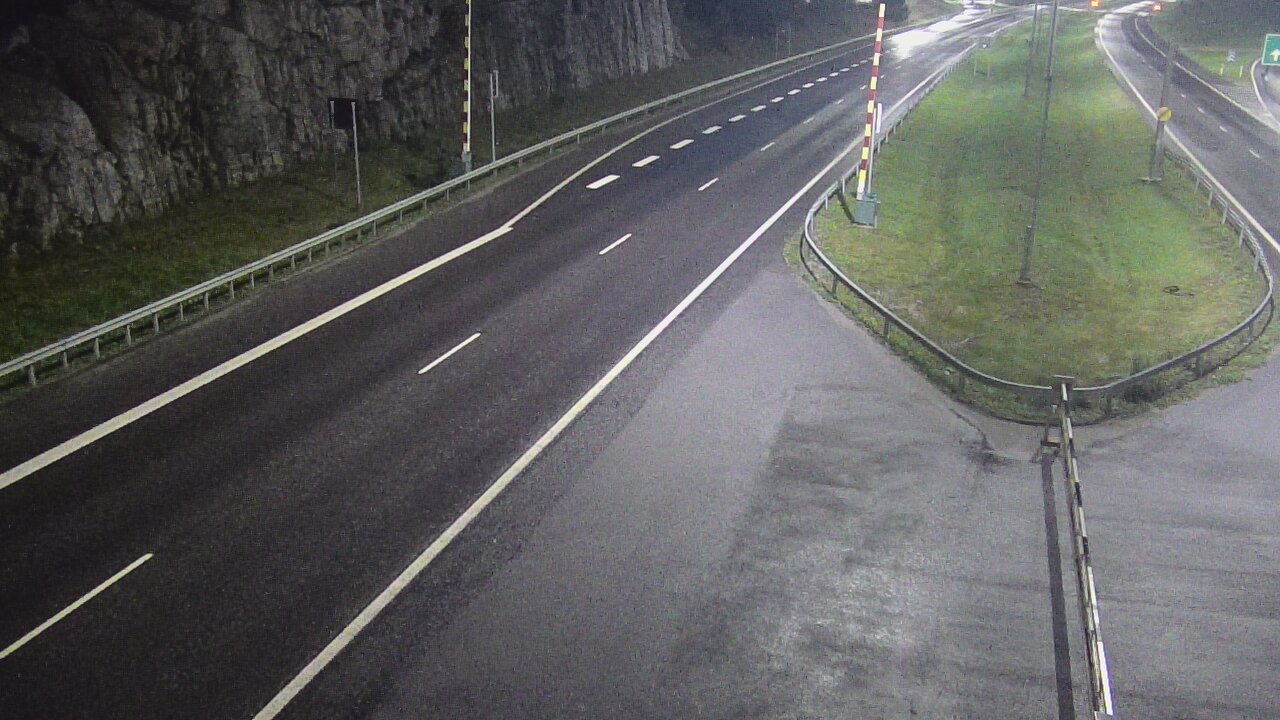 Kelikamerat Kuva Tie 1 Salo, Isokylän tunneli, puomi itä, Salo, Varsinais-Suomi