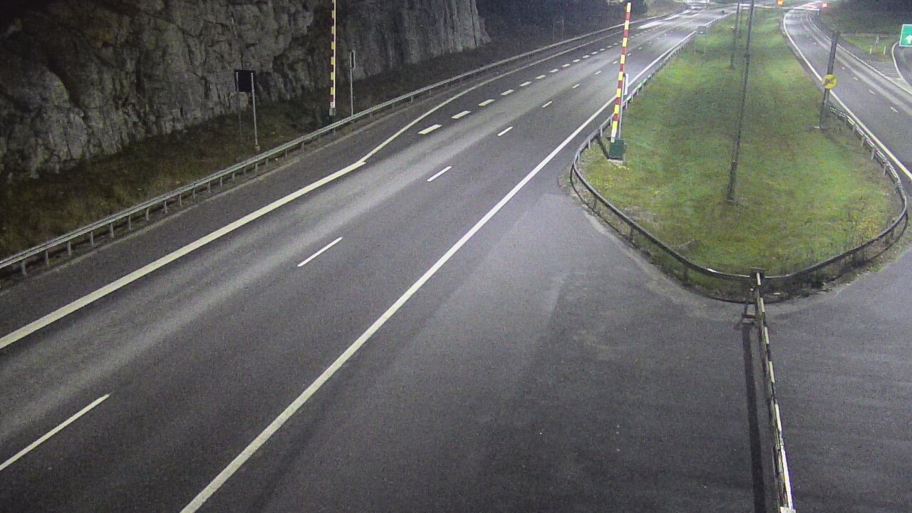 Kelikamerat Kuva Tie 1 Salo, Isokylän tunneli, puomi itä, Salo, Varsinais-Suomi