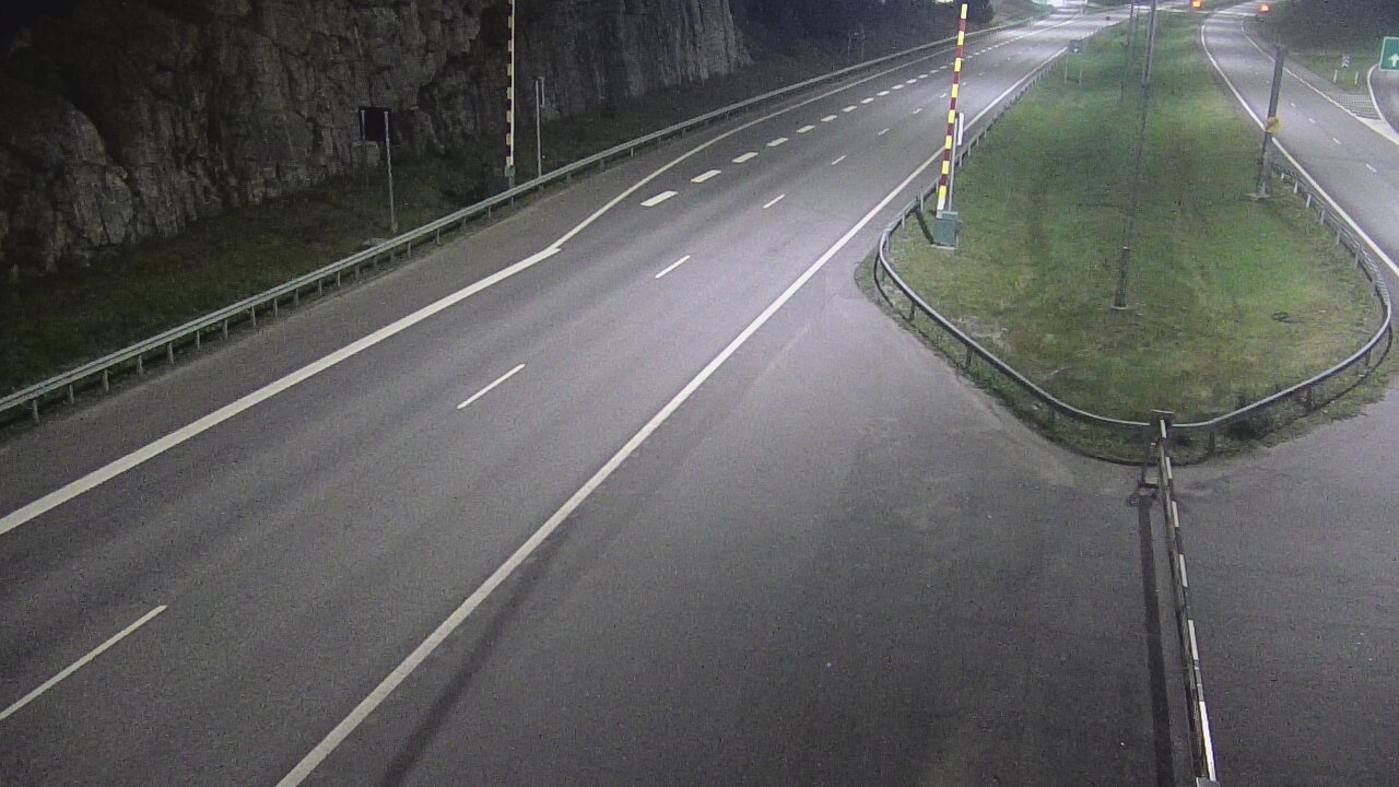 Kelikamerat Kuva Tie 1 Salo, Isokylän tunneli, puomi itä, Salo, Varsinais-Suomi
