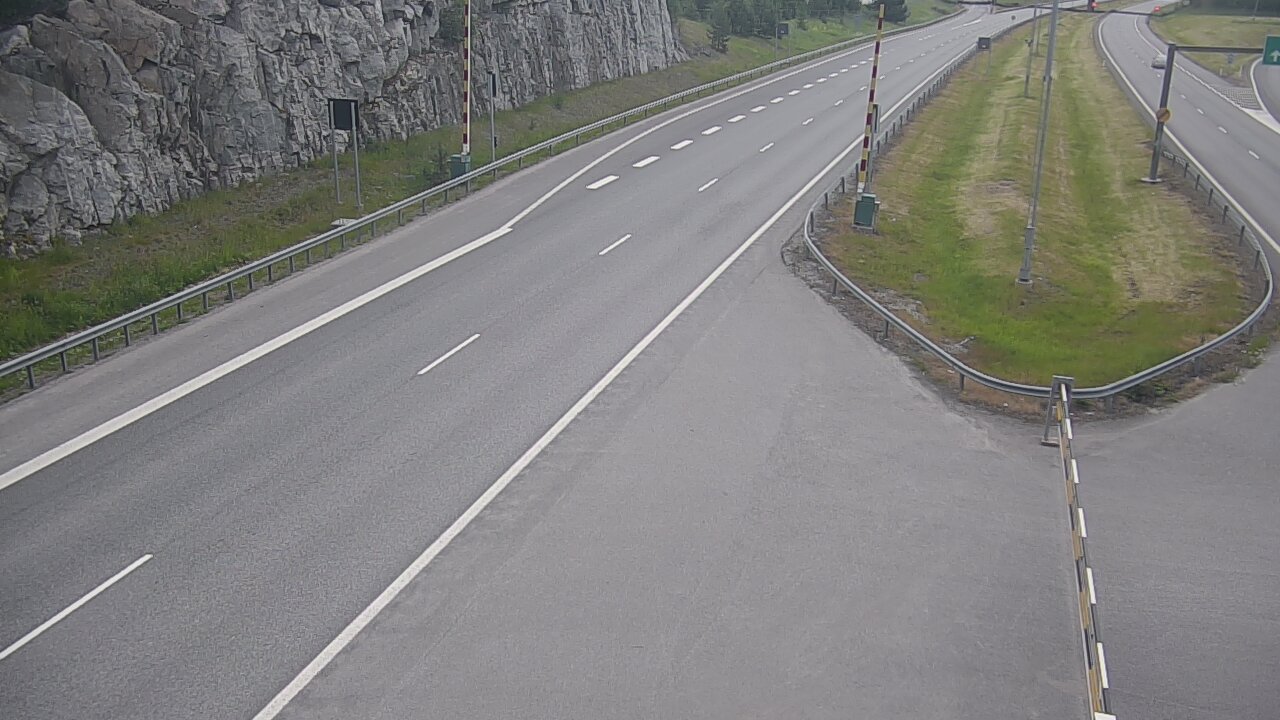 Kelikamerat Kuva Tie 1 Salo, Isokylän tunneli, puomi itä, Salo, Varsinais-Suomi