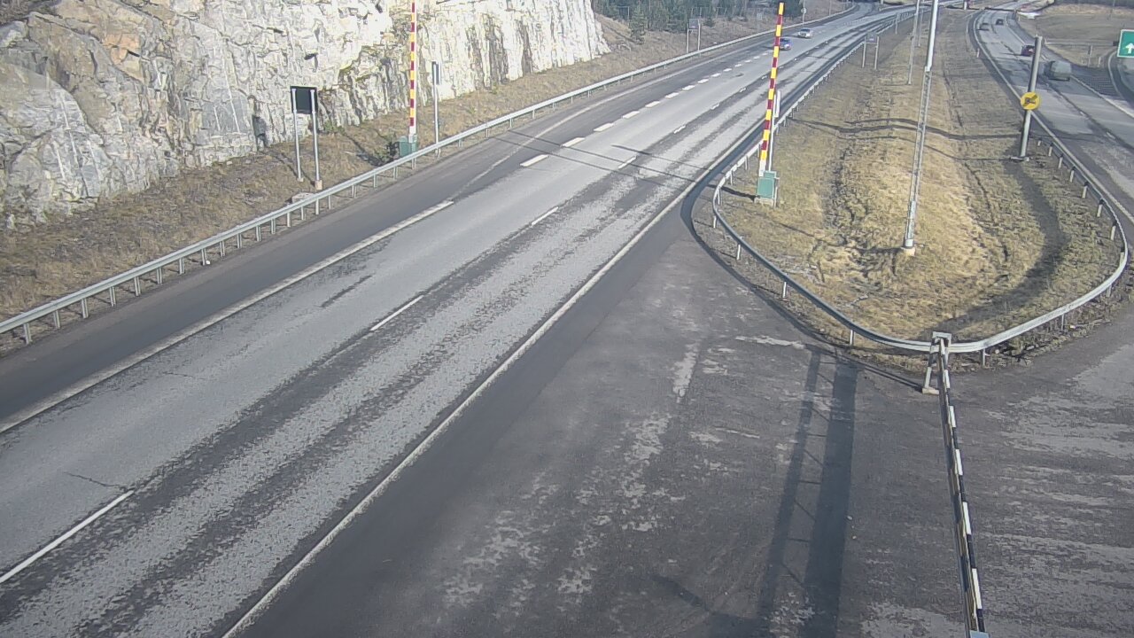 Weather Camera Image Road 1 Salo, Isokylä tunneli, boom east, Salo, Varsinais-Suomi