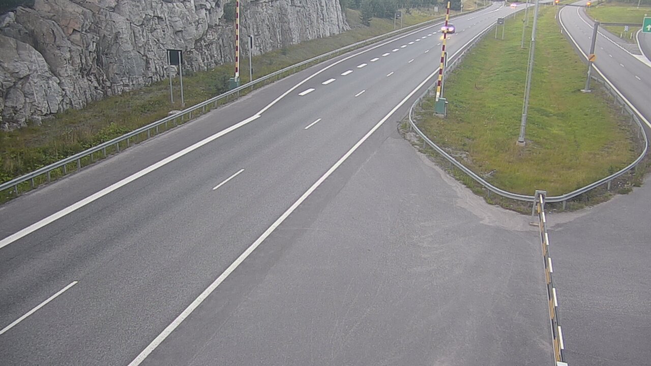 Kelikamerat Kuva Tie 1 Salo, Isokylän tunneli, puomi itä, Salo, Varsinais-Suomi