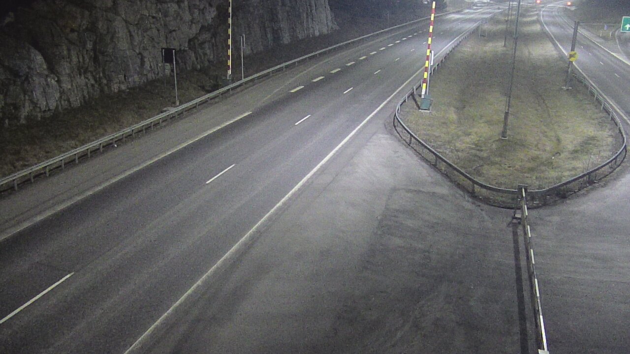 Kelikamerat Kuva Tie 1 Salo, Isokylän tunneli, puomi itä, Salo, Varsinais-Suomi