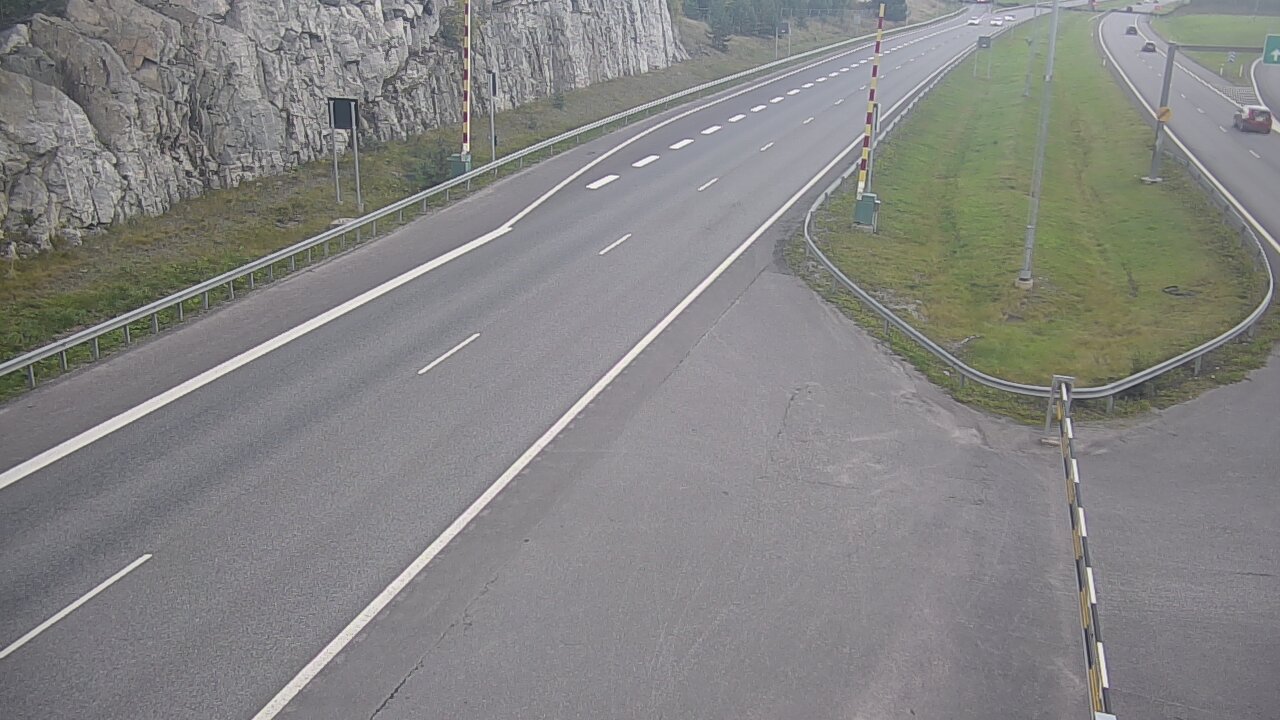 Weather Camera Image Road 1 Salo, Isokylä tunneli, boom east, Salo, Varsinais-Suomi