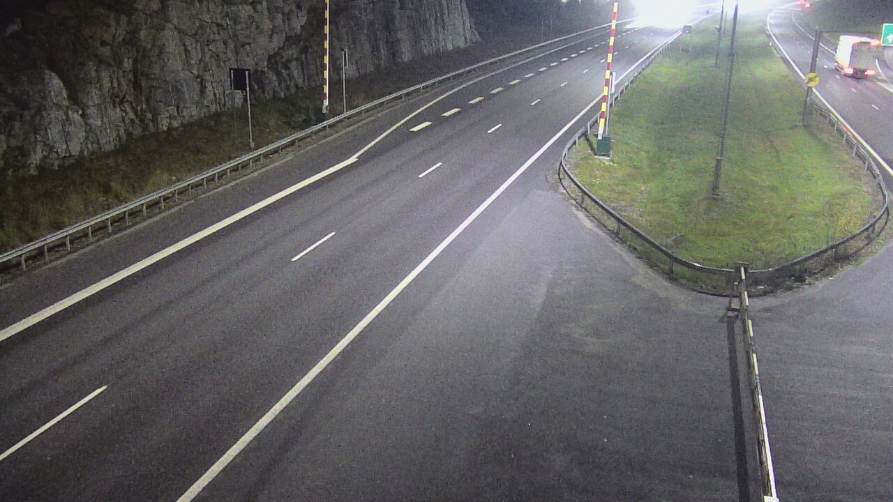 Kelikamerat Kuva Tie 1 Salo, Isokylän tunneli, puomi itä, Salo, Varsinais-Suomi