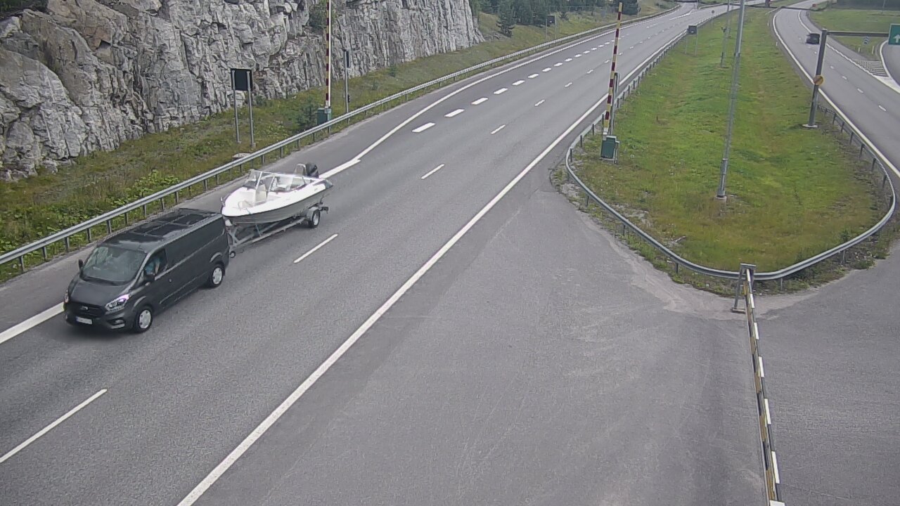 Kelikamerat Kuva Tie 1 Salo, Isokylän tunneli, puomi itä, Salo, Varsinais-Suomi