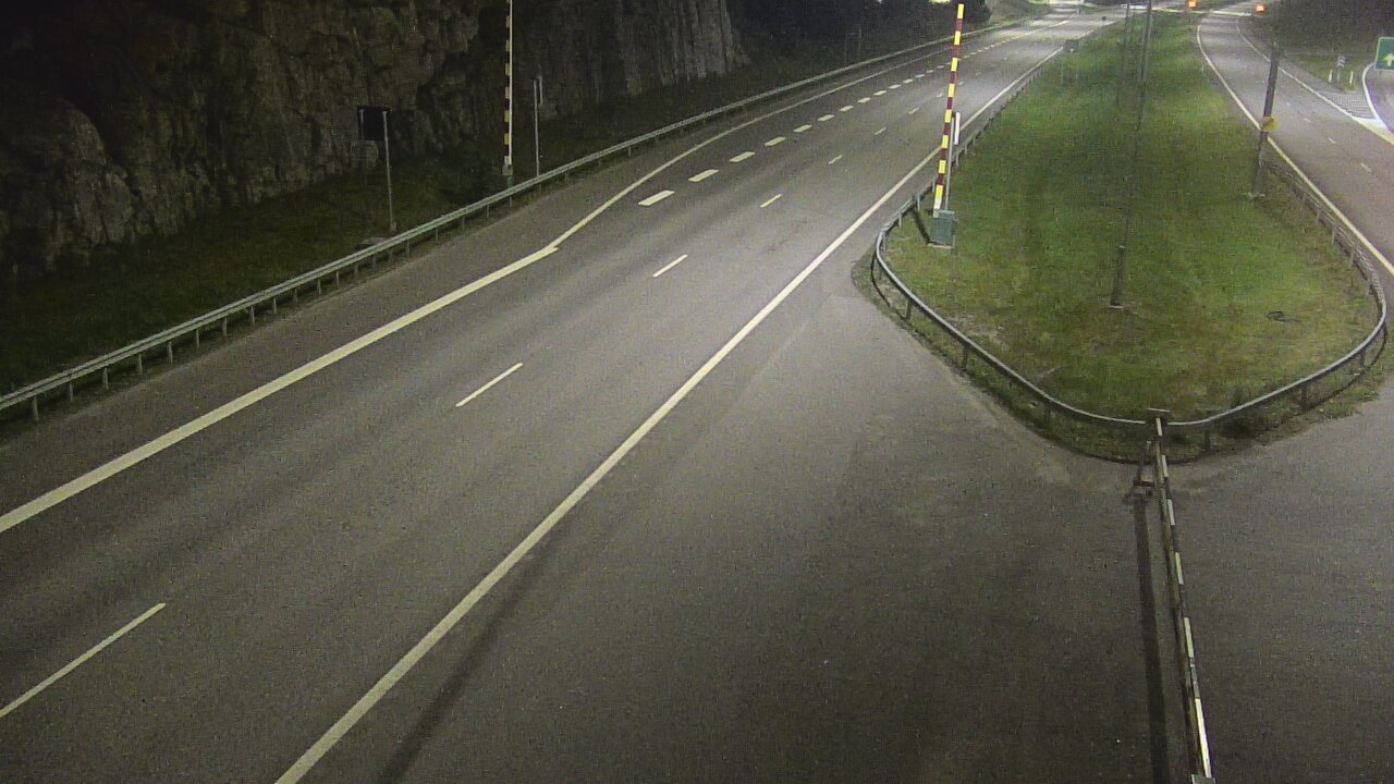 Kelikamerat Kuva Tie 1 Salo, Isokylän tunneli, puomi itä, Salo, Varsinais-Suomi